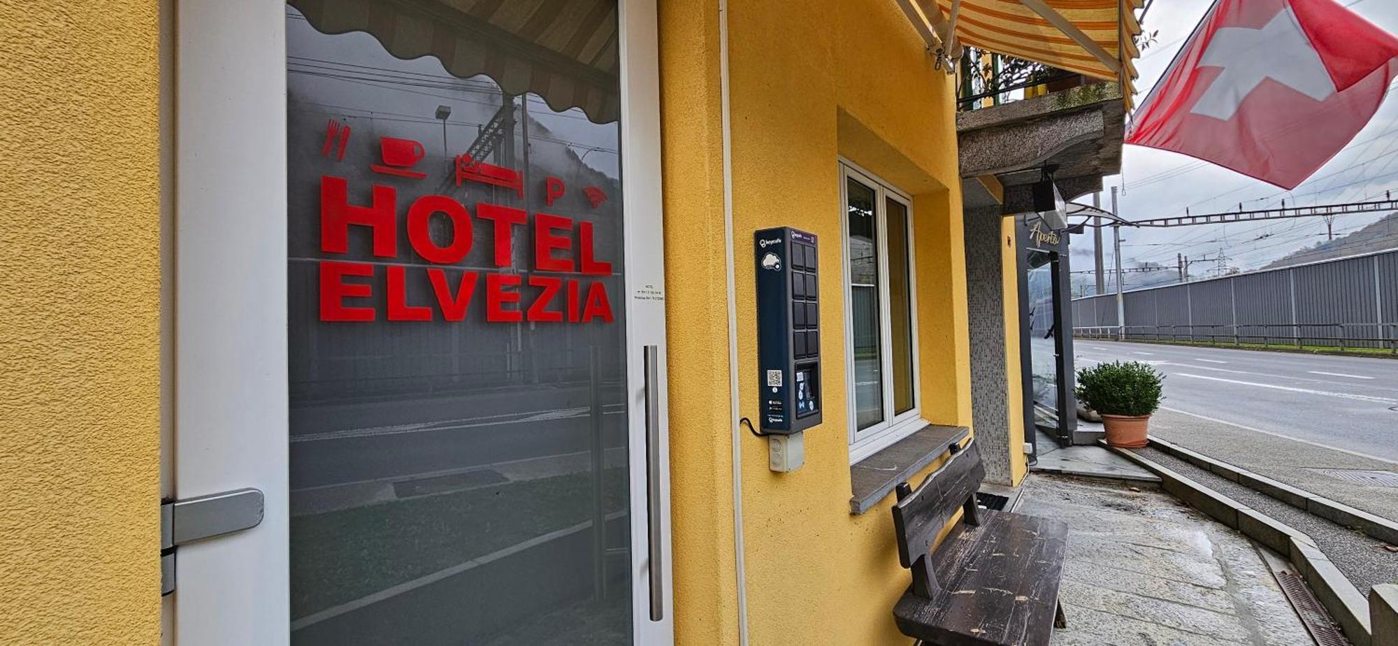 Hotel Elvezia - Self Check-In Lavorgo المظهر الخارجي الصورة